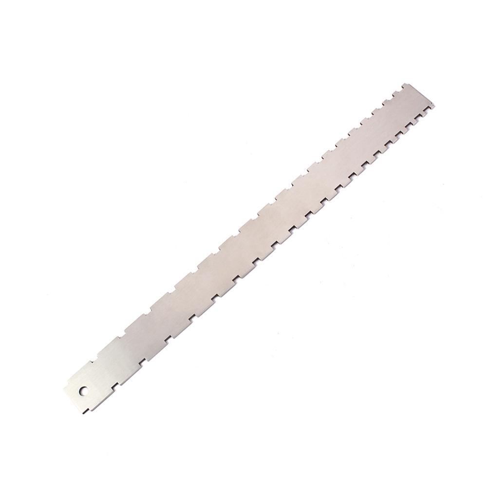 Guitar Bass Neck Notched Straight Edge Luthier Tool+Fret File for Guitarist