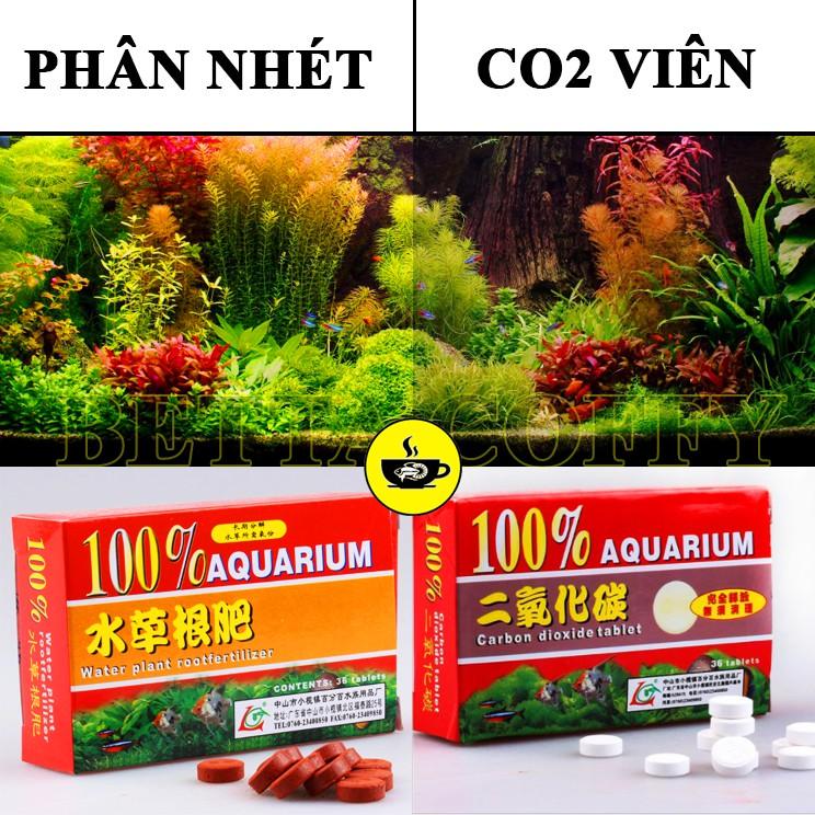 Viên Nén CO2 & Phân Nhét Cho Bể Thuỷ Sinh - XEM KỸ PHÂN LOẠI