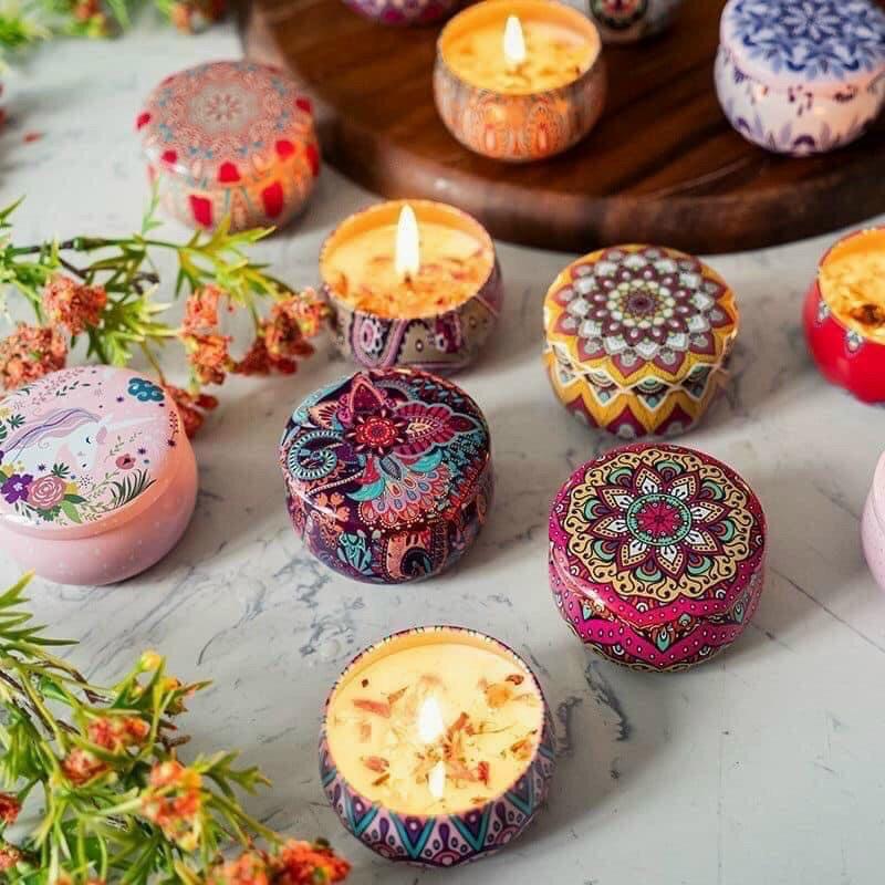 NẾN THƠM HỘP THIẾT MÙI HOA KHÔ THIÊN NHIÊN