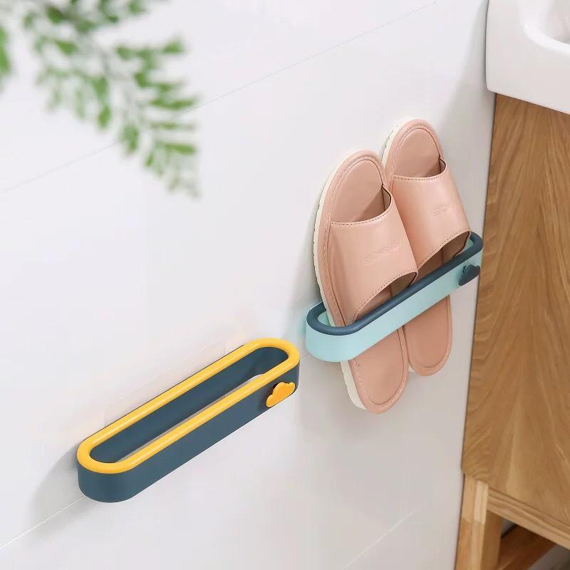 Giá treo khăn, cài dép, vung nồi đám mây dán cường lực siêu chắc