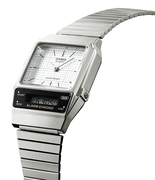 Đồng Hồ Casio Nam General dây kim loại AQ-800E