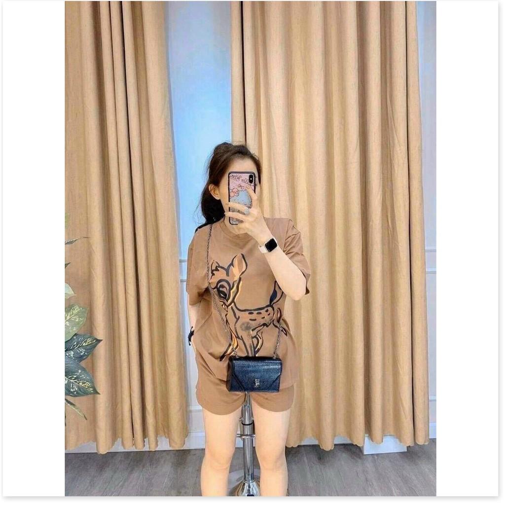 SET BỘ THUN NGẮN HỌA TIẾT XINH XẮN THÍCH HỢP CHO CÁC BẠN NỮ ĐI DẠO PHỐ,ĐI CHƠI... THỜI TRANG KING STORE