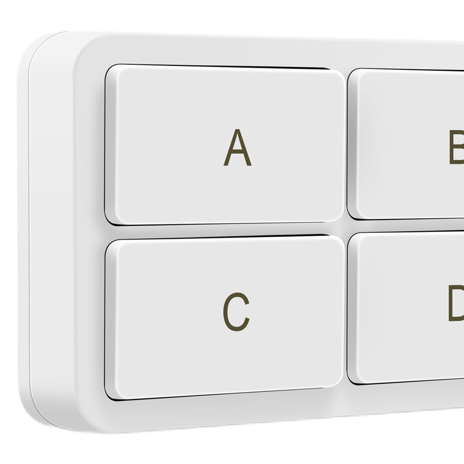 Wireless Smart Switch Button for Hub Required 4 Buttons for Curtains