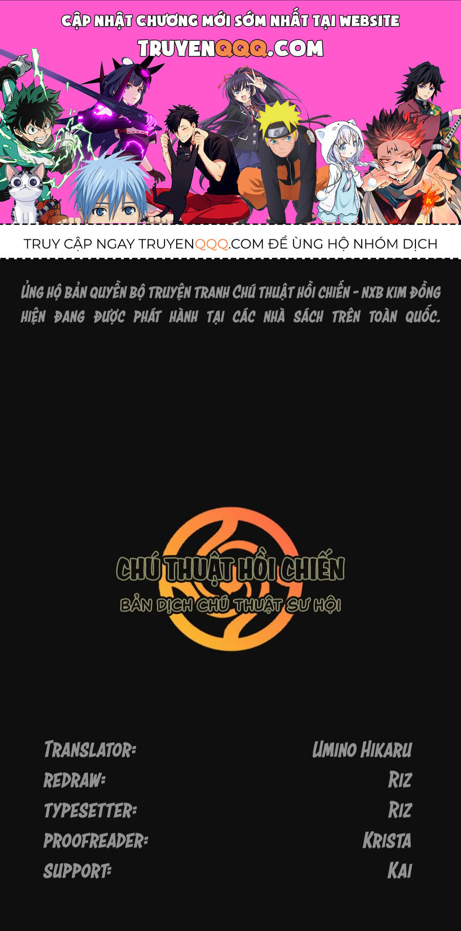 jujutsu kaisen - chú thuật hồi chiến chapter 254 1