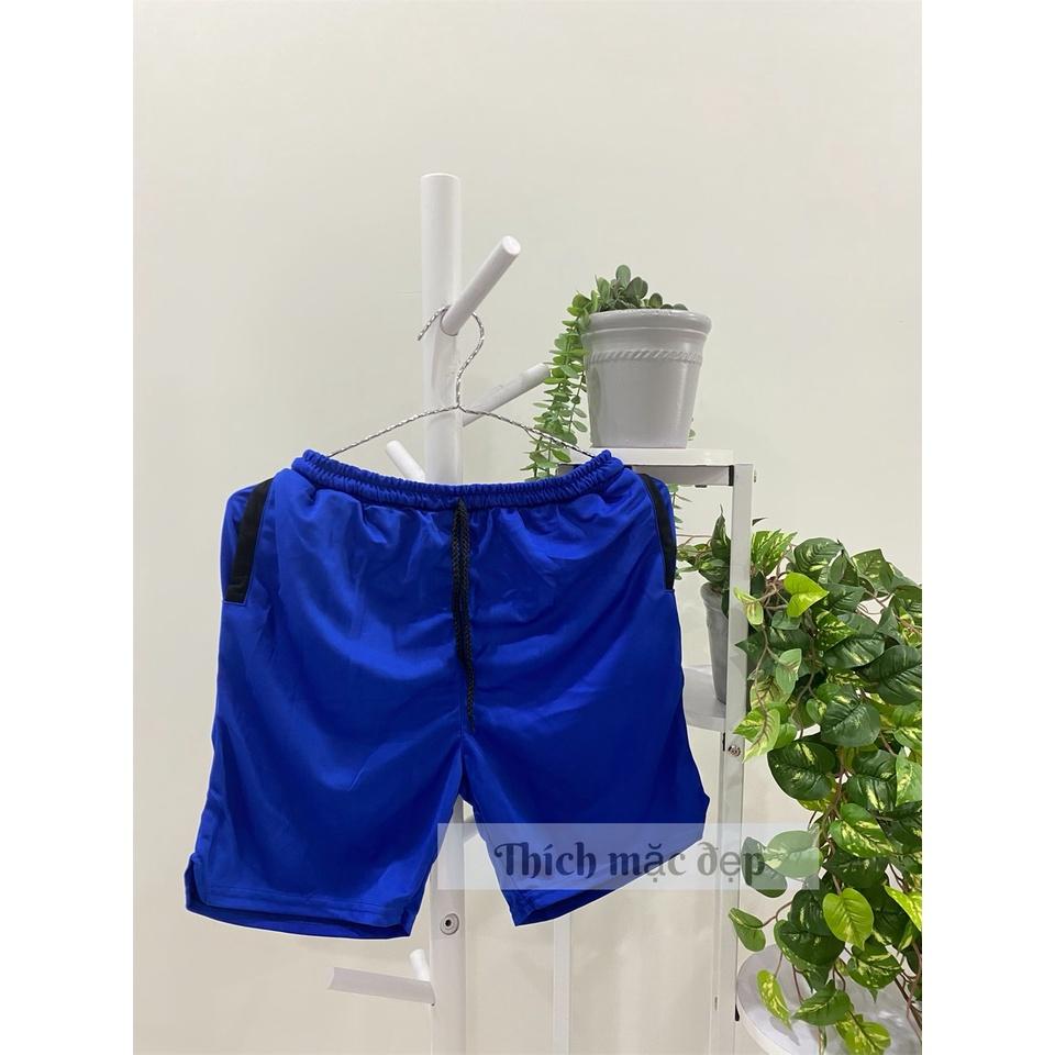 Quần đùi nam nữ form rộng style hàn quốc ngầu cá tính 07 màu vàng đỏ đen xanh xám