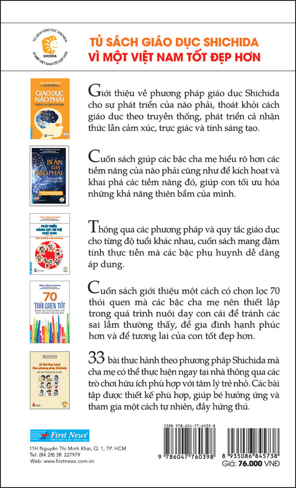 Combo 5 Cuốn: Bộ Sách Sức Mạnh Của Osho: Bí Ẩn Của Não Phải + Giáo Dục Não Phải -Tương Lai Cho Con Bạn + 70 Thói Quen Tốt Trong Việc Nuôi Dưỡng Con Theo Phương Pháp Shichida + Phát Triển Năng Lực Trí Tuệ Cho Con Theo Phương Pháp Shichida + Yêu Thương, Khe