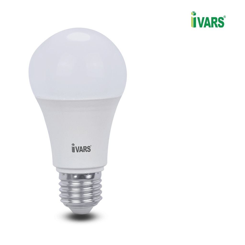 Đèn LED BULB Thương Hiệu IVARS - Công Suất 3W/5W/7W/9W/12W - Hàng chính hãng