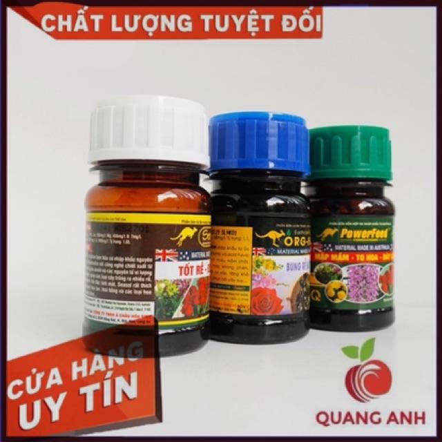Combo Bộ Ba Kích Rễ - Kích Chồi - Kích Hoa Seasol - Org Hum - Powerfeed