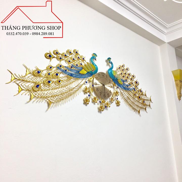 Đồng Hồ Treo Tường Chim Công Uyên Ương TP-031