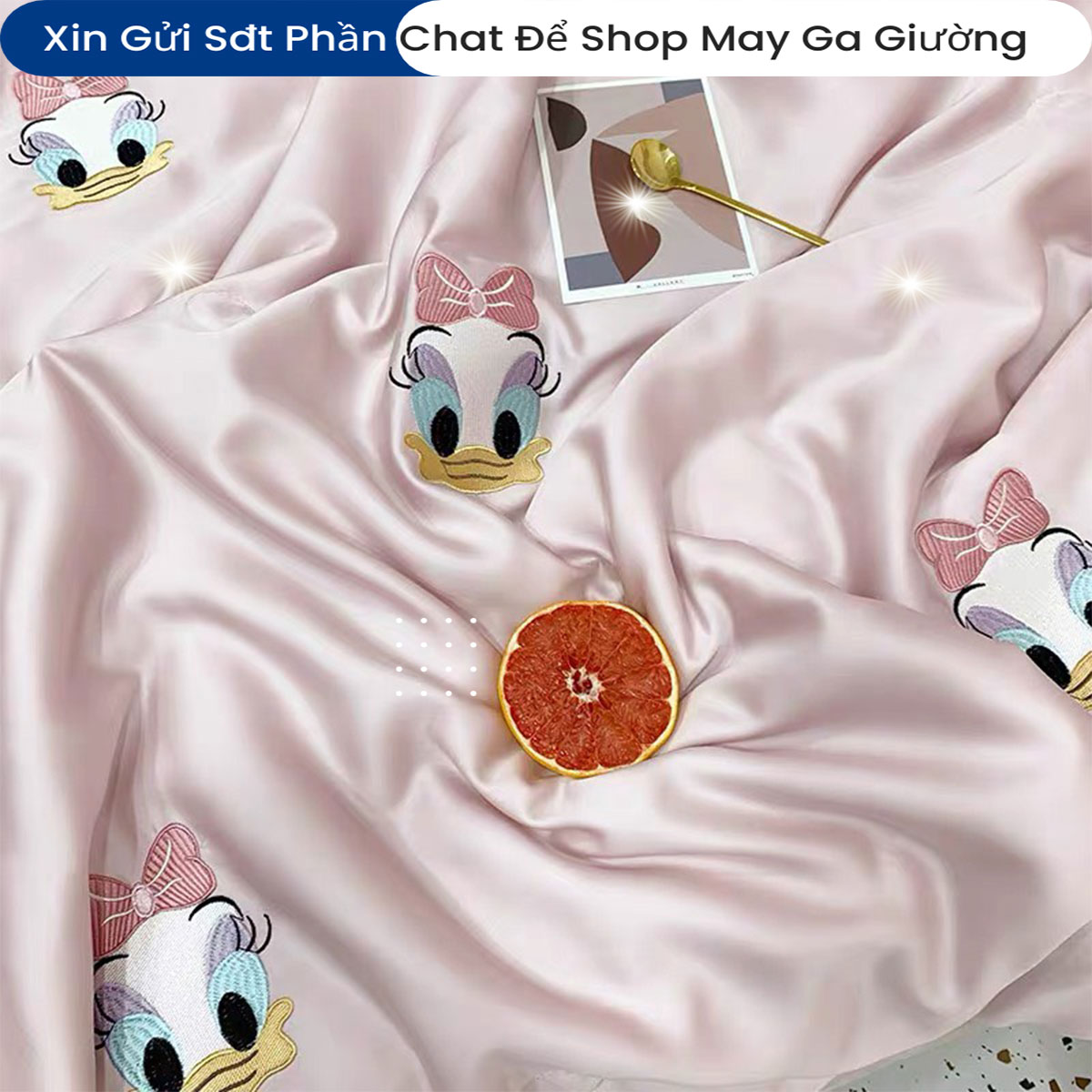 Bộ Chăn Ga Gối Lụa Tencel Cao Cấp Chuẩn Khách Sạn 5 Sao Bộ Ga Ra Drap Đệm Chăn Chần Bông Cao Cấp
