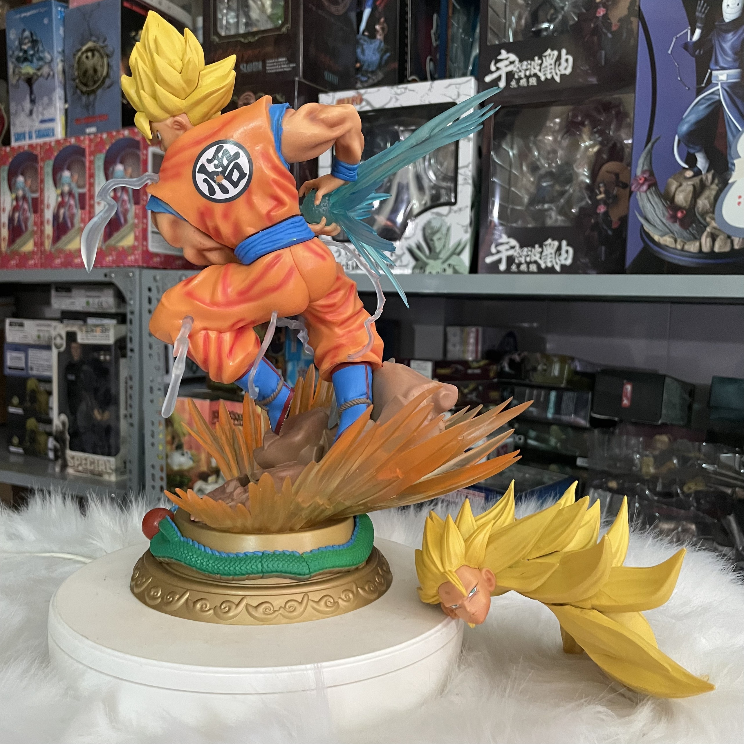 Mô hình Son Goku SS3 - 2 Đầu - Figure Goku SS3 Dragon Ball