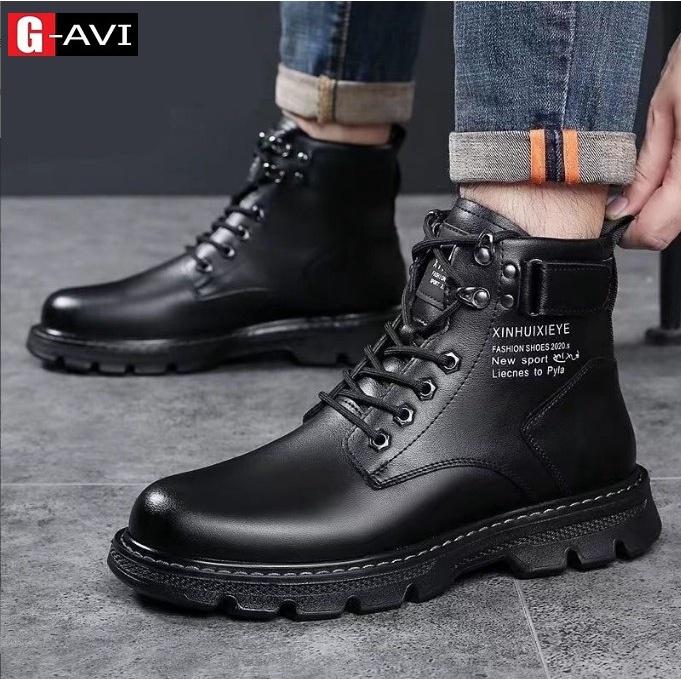 Giày thể thao cao cổ nam hot trend 2021 mẫu boot nam trẻ trung, cá tính AVi 375, 522