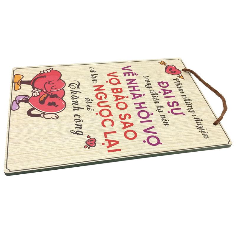 Tranh Gỗ Decor Trang Trí - Ngọc Phương NP001 - Phàm Những Chuyện Đại Sự