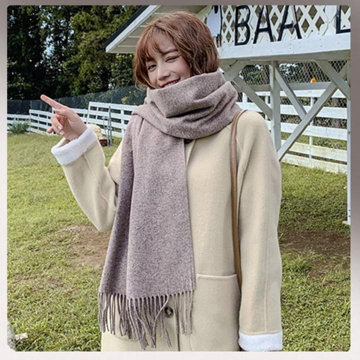 KHĂN QUÀNG CỔ LẠC ĐÀ ️ KHĂN CHOÀNG CỔ CASHMERE- KHĂN LEN LOẠI 1 - 34