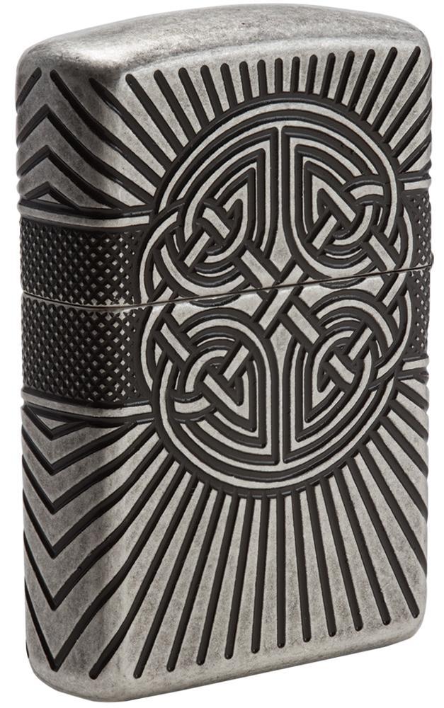 Bật Lửa Zippo Armor Celtic Cross Design 29667