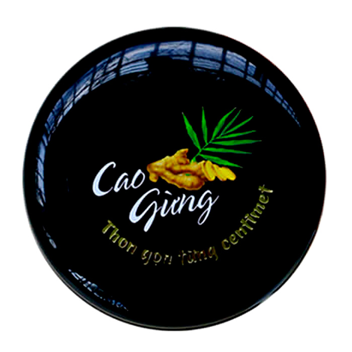 Cao Gừng Tan Mỡ Thiên Nhiên Việt  Mẫu Mới (200g) Tặng Đai Nịt Bụng An Nhiên  Và  Thước Dây