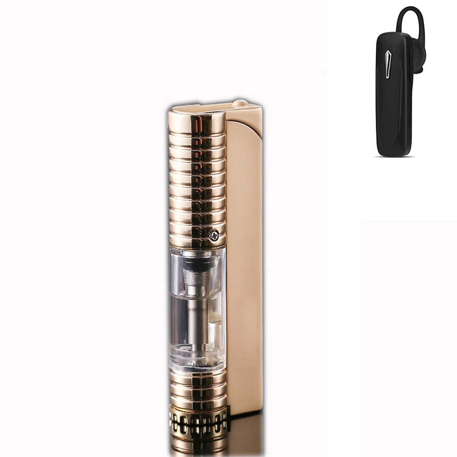 Combo Bật Lửa Hộp Quẹt BCZ 806-2 Lửa Khò Cực Mạnh +Tặng Tai Nghe Nhét Tai Cao Cấp