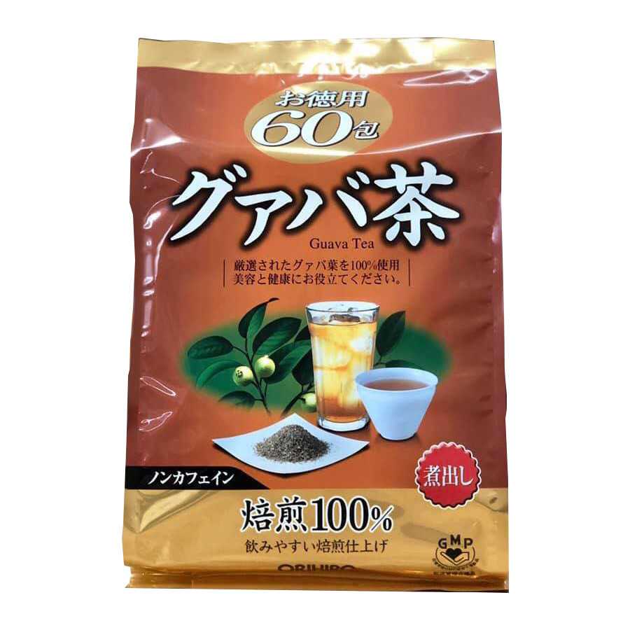 Trà ổi giảm cân Orihiro Nhật Bản tặng gói trà sữa hoặc cafe ngẫu nhiên