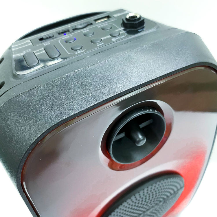 Loa Bluetooth MS-1759BT với đèn led RGB âm thanh bass mạnh tích hợp khe cắm thẻ nhớ, USB và có thể karaoke