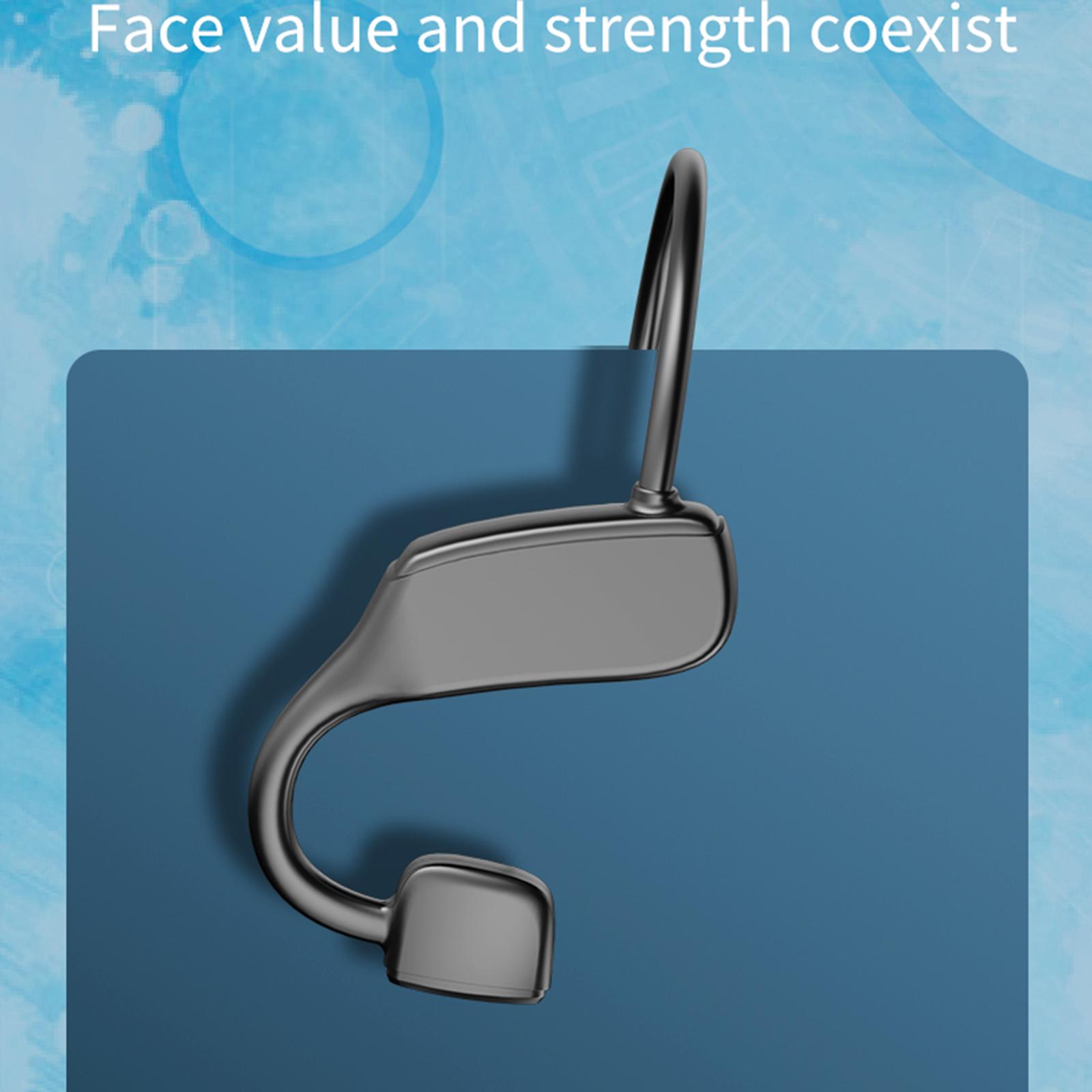 Bone Conduction Wireless Headsets Sport Bluetooth Headphones Ear Hook