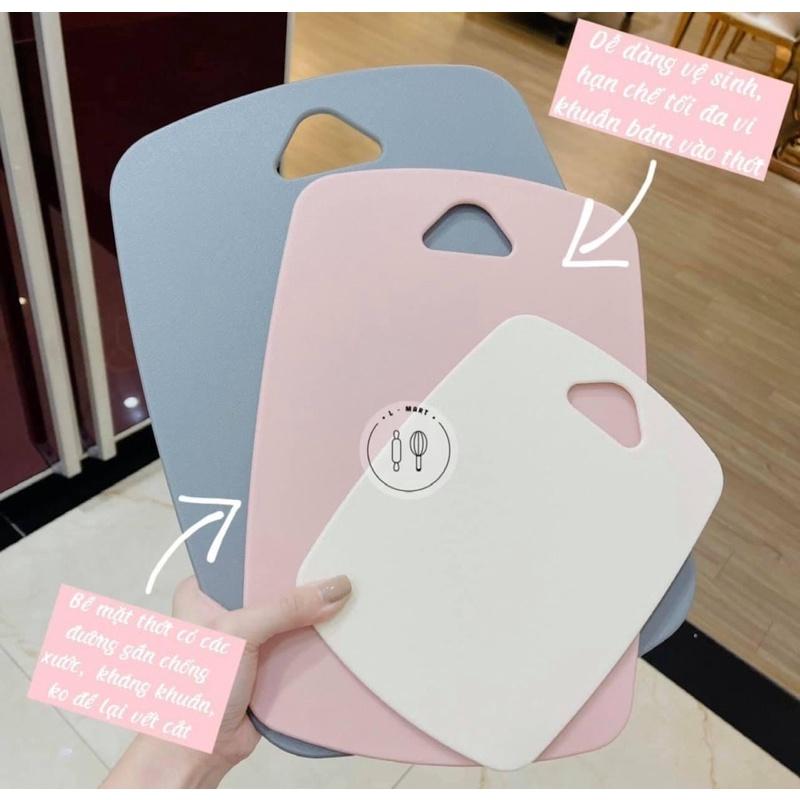 Set 3 thớt nhựa kháng khuẩn tiện dụng
