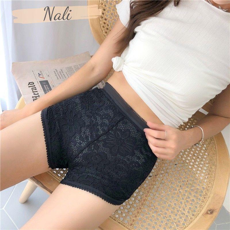 Quần Đùi Ren Váy Mặc Trong Kiểu Hoa Cúc, Quần Đùi Mặc Váy Ren Hoa NL103