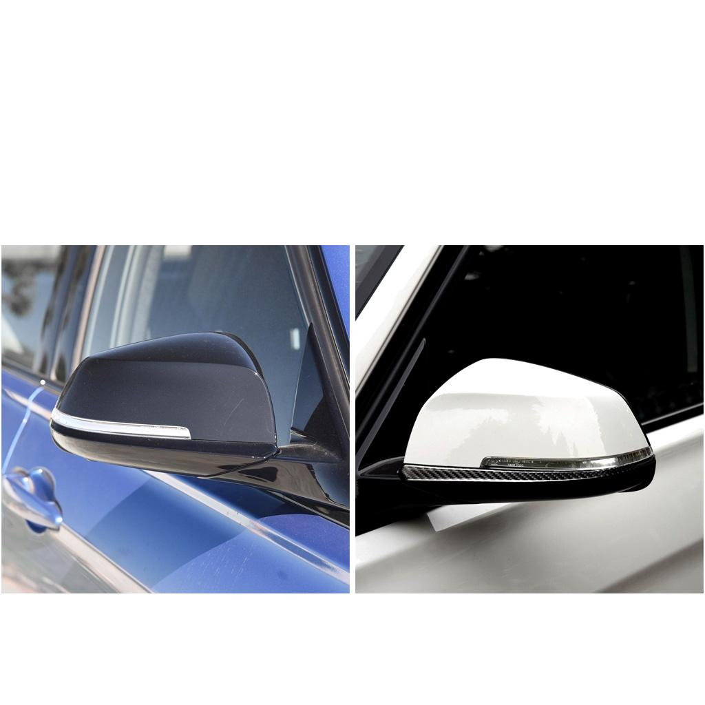 Carbon Fiber Rearview Mirror Strip Cover