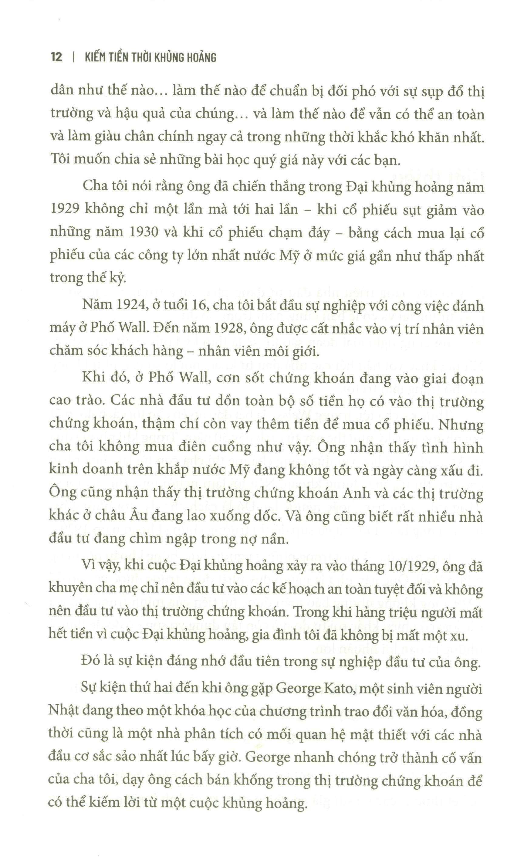 Kiếm Tiền Thời Khủng Hoảng (Tái Bản 2023)
