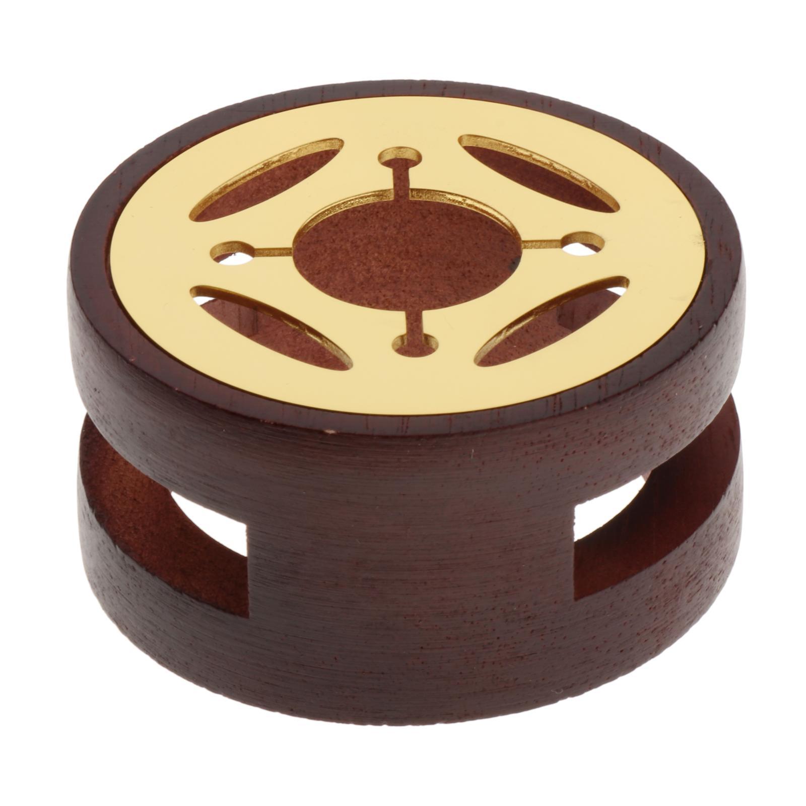 Sealing Wax Wooden with Copper Piece Melting Stove Stamp Greeting Card Seal Sealing Wax Melting Furnace