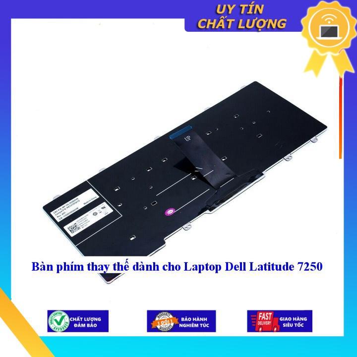 Hình ảnh Bàn phím dùng cho Laptop Dell Latitude 7250 - Hàng Nhập Khẩu New Seal