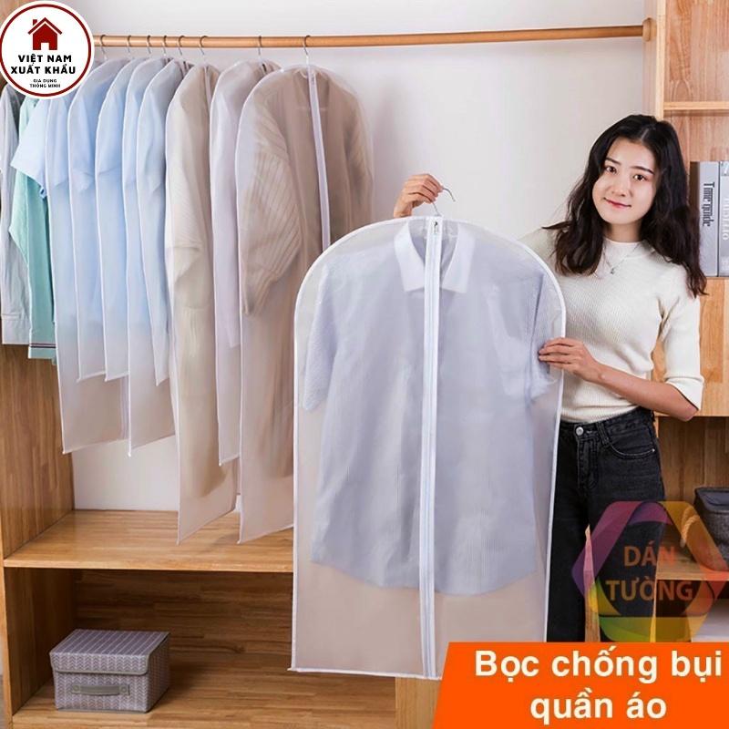 Túi Bọc Quần Áo Treo Tủ Chống Bụi Chống Thấm Đủ Size