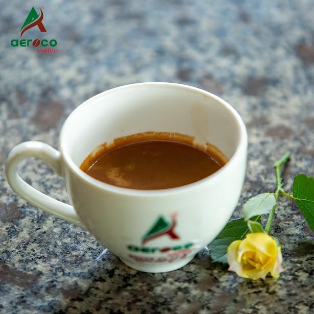 Cà phê HẠT CHƯA XAY AEROCO A9, gói 500g, pha máy, nguyên chất 100% rang mộc hậu vị ngọt thơm quyến rũ
