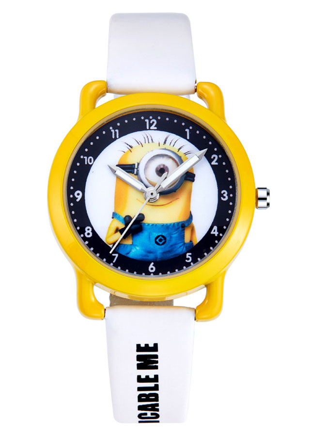 Đồng Hồ Trẻ Em Hình Minions Kezzi PKHRKE009-3 (25mm) - Trắng