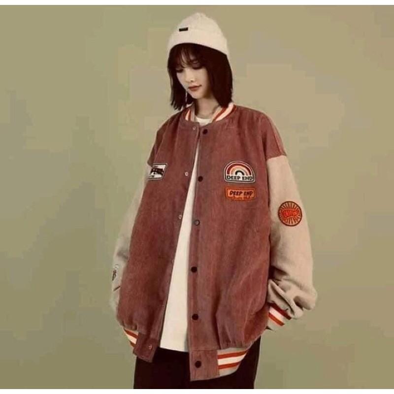Áo bomber nhung mịn siêu cấp HANA129