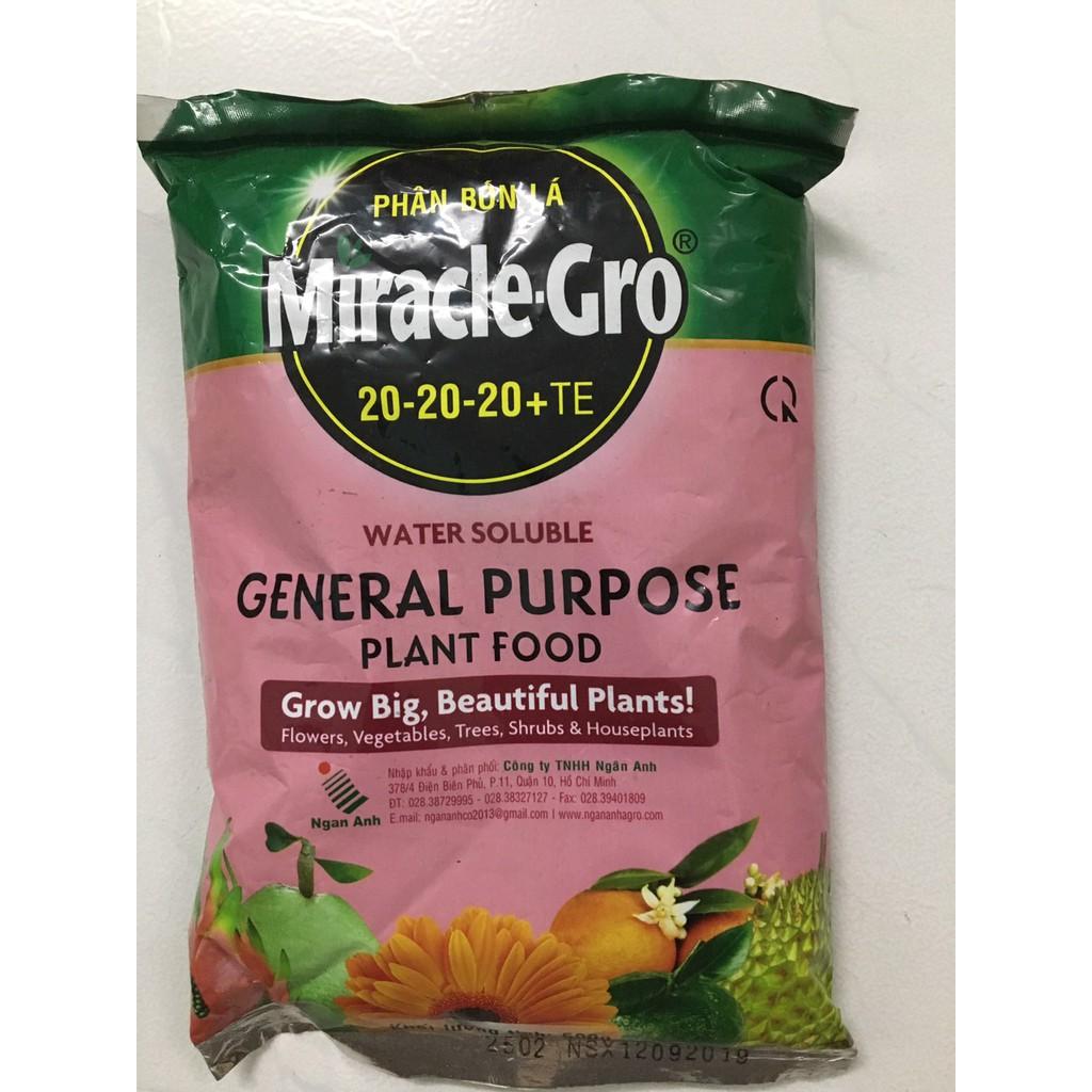 PHÂN BÓN Lá NPK HÀ LAN Miracle-Gro 20-20-20 + TE Gói 500g