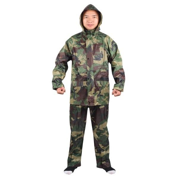 Áo mưa bộ gồm áo quần_dã ngoại_du lịch - woodland