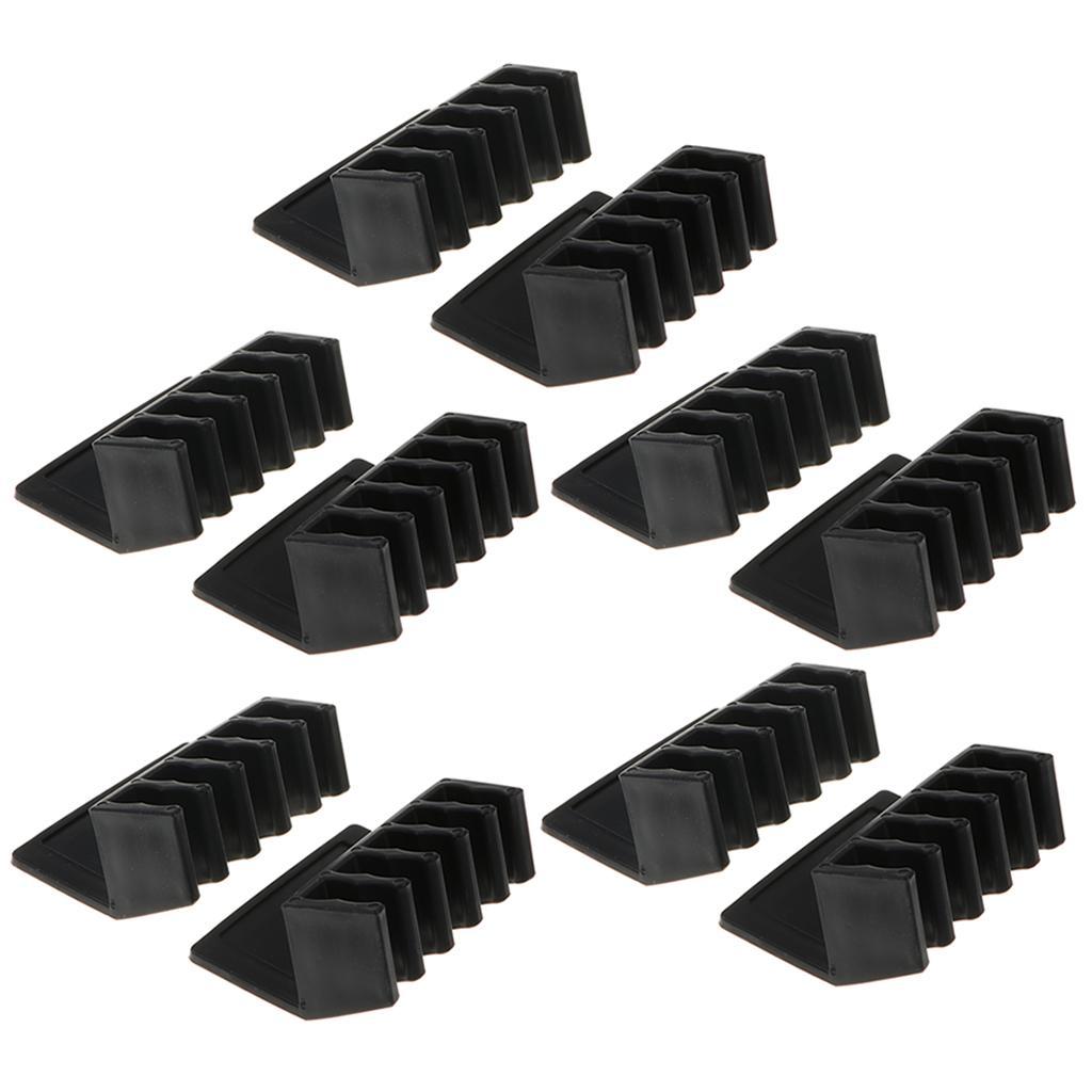 5 Set Cable Clips Self Adhesive Cord Management Holder Organizer Clamp