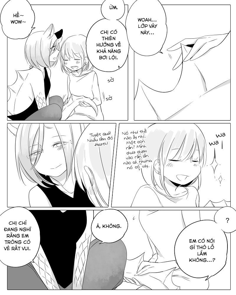 yêu quái cô đơn và cô bé bị mù chapter 9 5