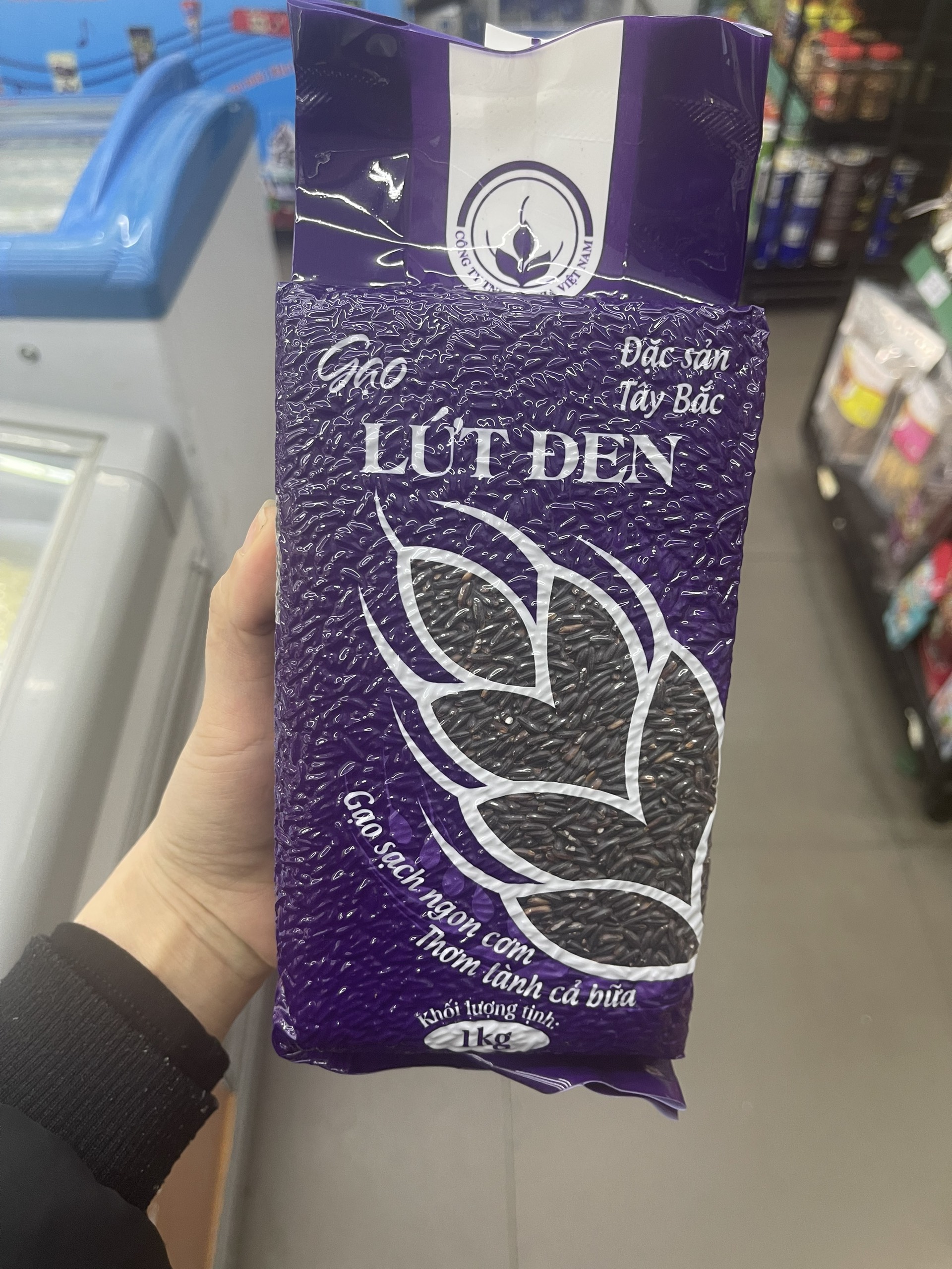 Gạo lứt đen Mường Khương 1kg