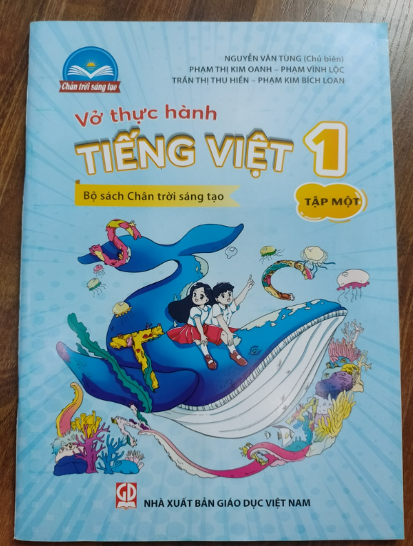 Sách - Combo Vở thực hành Tiếng Việt 1 - Tập 1 + 2