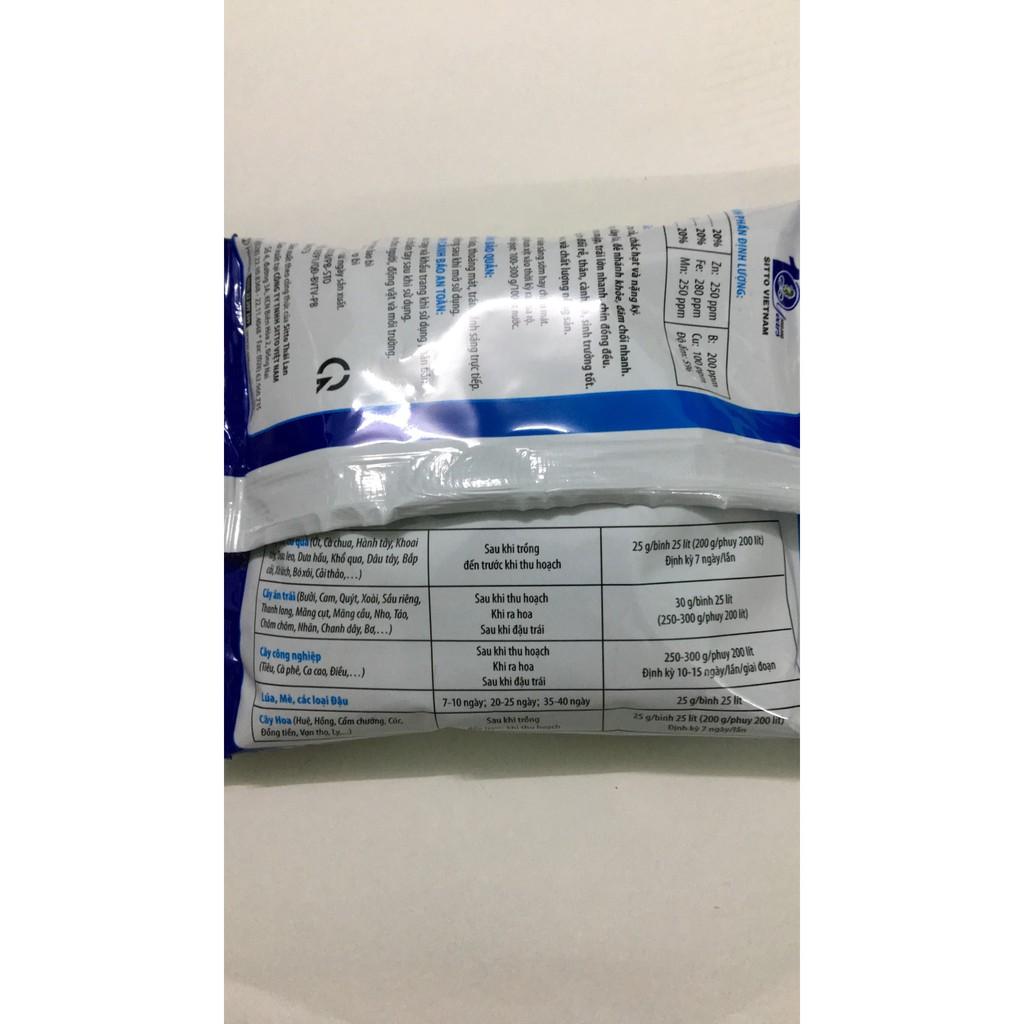 Phân bón NPK Thái Lan Sitto gói 100gr