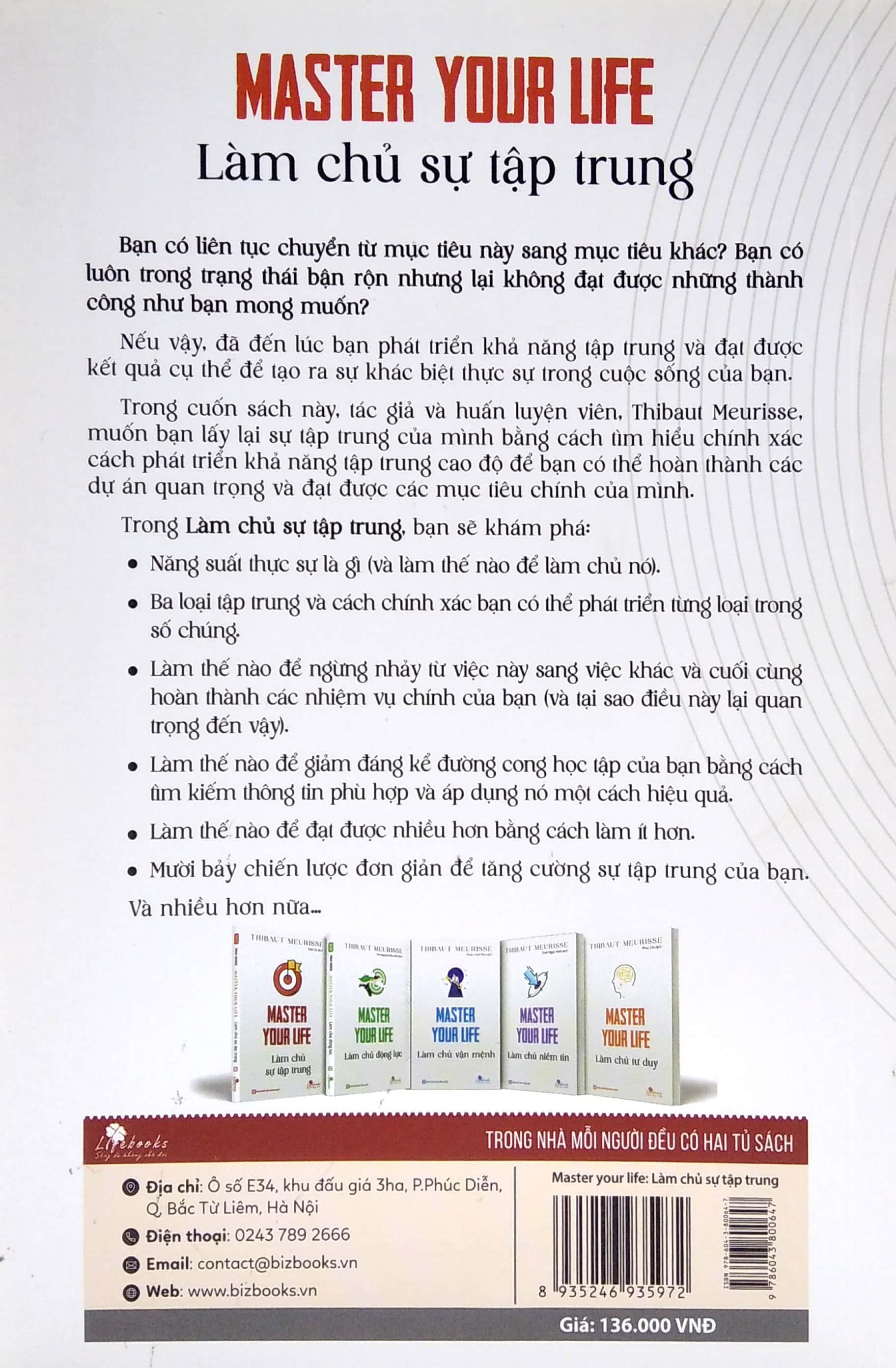 Master Your Life - Làm Chủ Sự Tập Trung