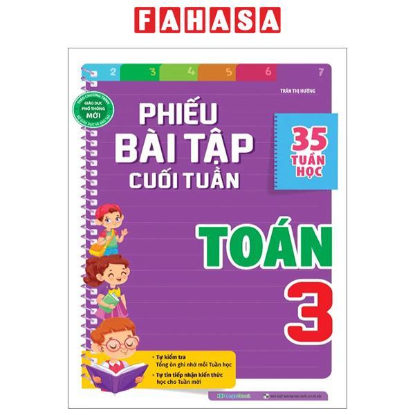 Phiếu Bài Tập Cuối Tuần Toán 3