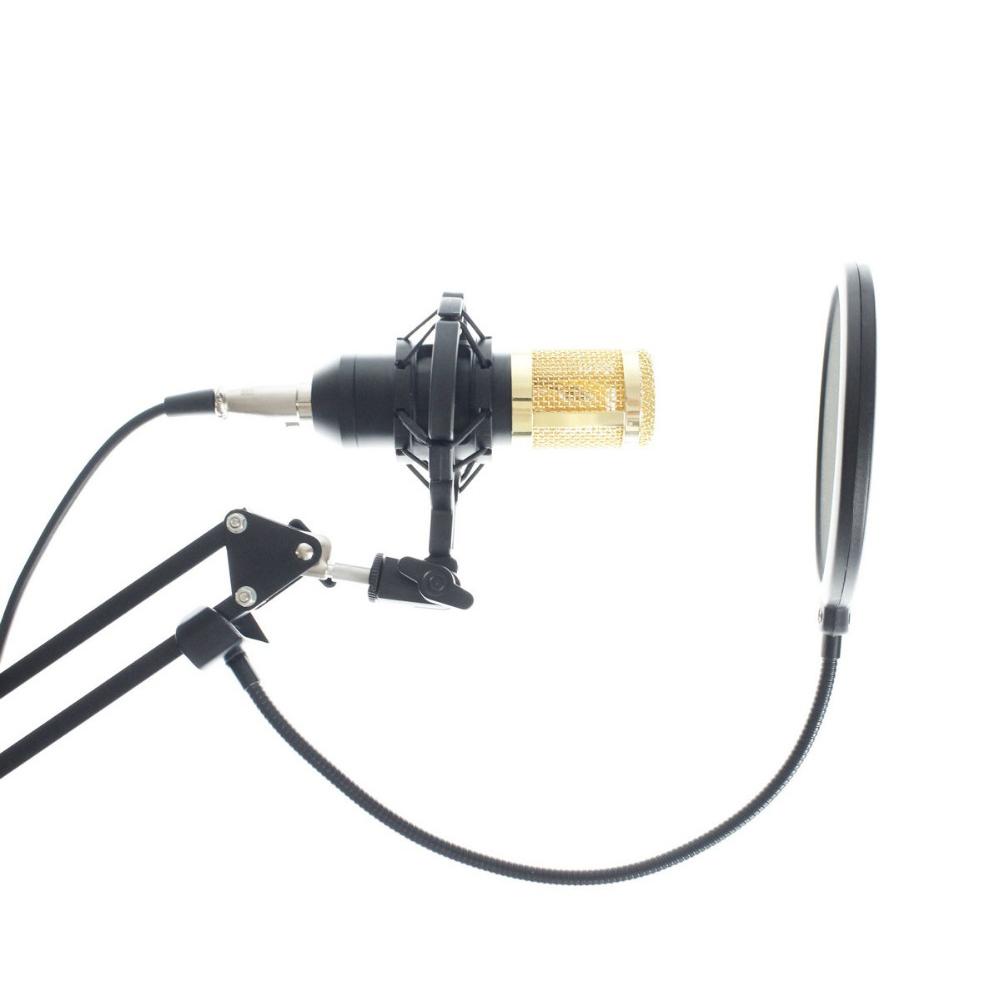 Bộ công cụ micrô ngưng tụ cho Phòng thu Hệ thống treo Boom Scissor Arm