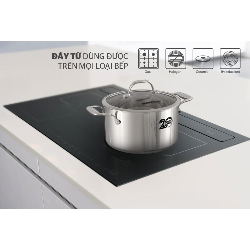 Nồi inox 304 đa lớp Sunhouse Mama SHG2020-22
