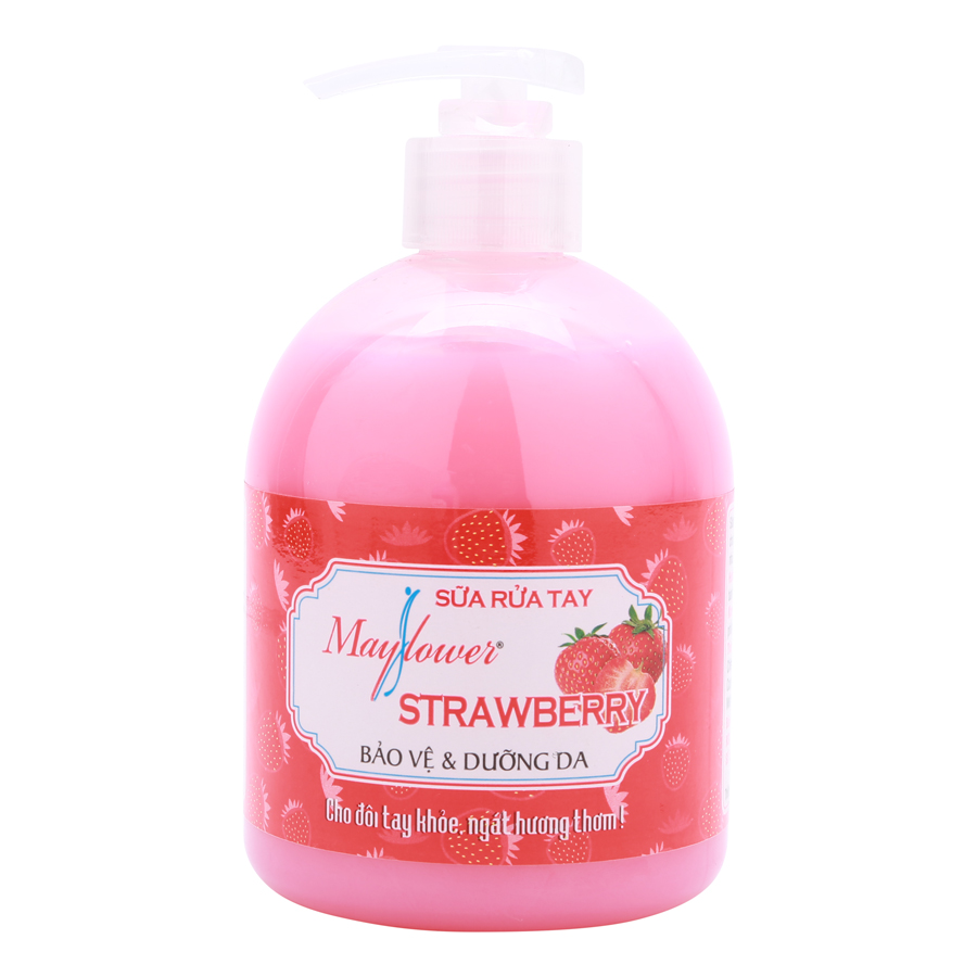 Sữa Rửa Tay Mayflower Strawberry (500ml)