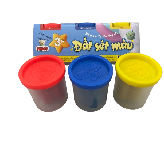 Đồ chơi bột nặn màu sắc loại 3 hủ  PANDY thương hiệu Hàn Quốc
