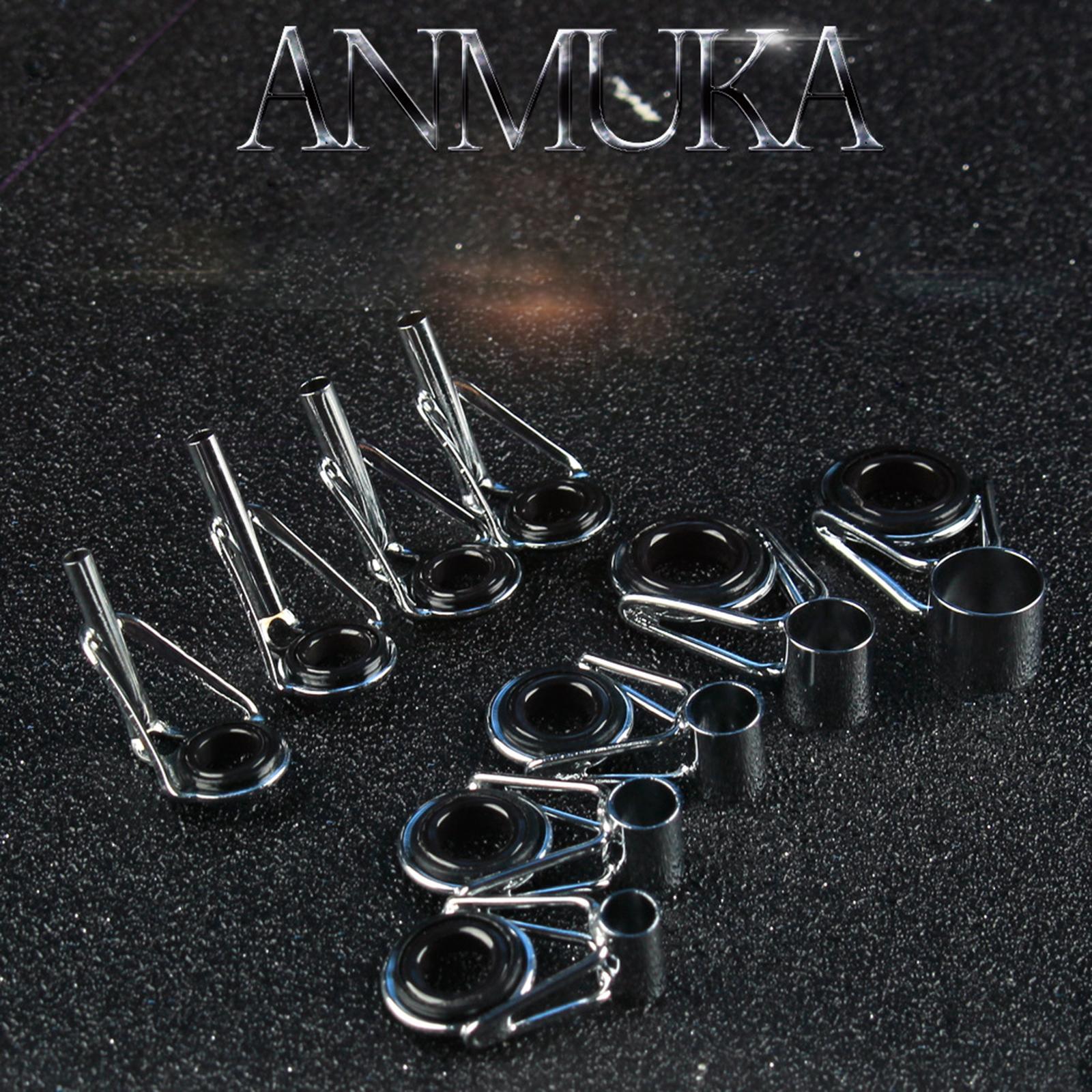 7pcs Fishing Replacement Rod Rings/Tips Guides, Various Sizes Repair Guides