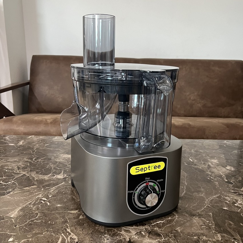 Máy thái rau củ quả đa năng chuyên nghiệp thương hiệu Septree ANS-A5, công suất 600W - Hàng Chính Hãng