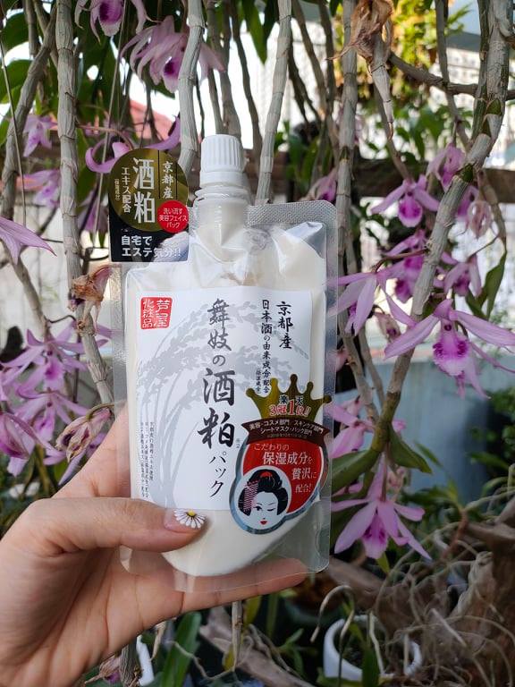 [Date ngắn 12/2025] Giảm giá Mặt nạ ủ trắng Maiko chiết xuất bã rượu Sake Nhật